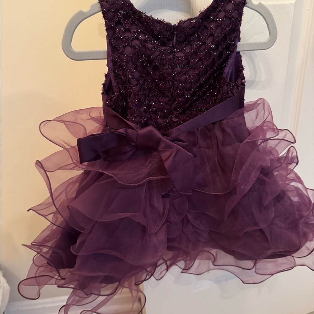 Elegant Purple Kids Dress